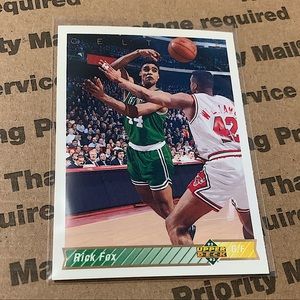 Rick Fox ‘92 Upper Deck Card